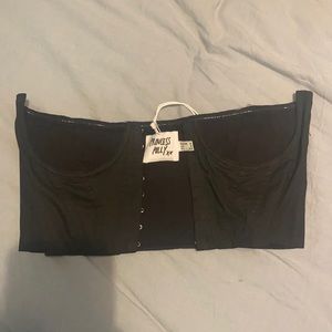 princess Polly button up corset top
